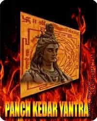Panch Kedar yantra for solvation